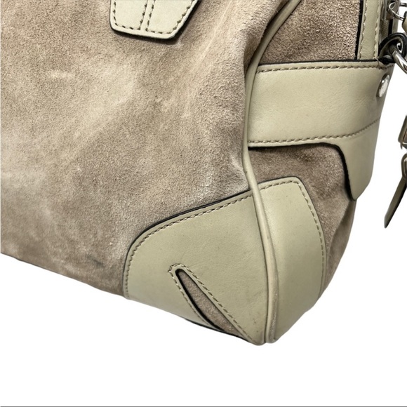 Rag & Bone Suede and Leather Small Flight Satchel - Picture 8 of 8